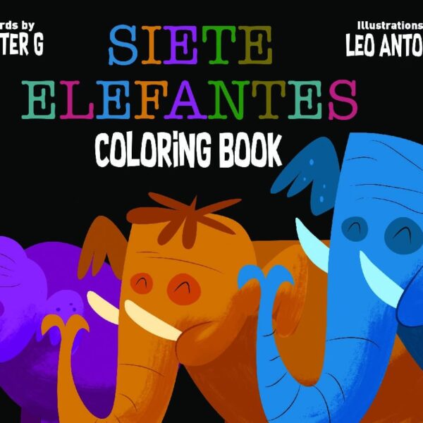 Siete Elefantes Coloring Book
